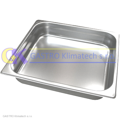 Nerezová gastronádoba plná GN2/1 hloubka 20