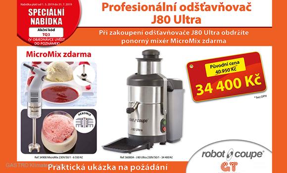 Automatický odšťavňovač  RobotCoupe J 80 Ultra