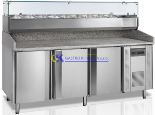 Chladící stůl TEFCOLD PT 1300 + VK38-200