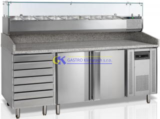 Chladící stůl TEFCOLD PT 1310 + VK38-200