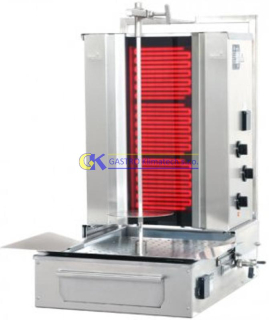 Sklokeramický gril na gyros / kebab POTIS FCE3