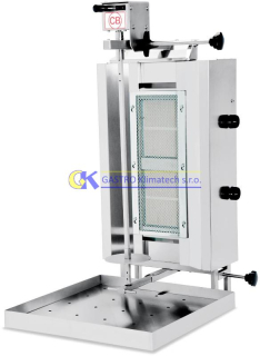 Plynový gril na gyros / kebab CB 2B/30