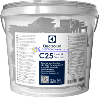 Oplachové/odvápňovací tablety Electrolux C25 (50ks)