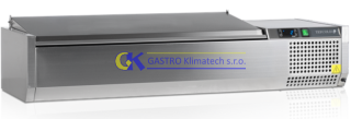 Chlazená nástavba TEFCOLD VK33-120 S/S LID (5x GN1/4)