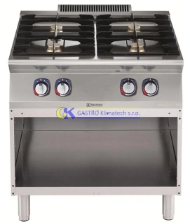 Plynový sporák Electrolux G4, na podestavbě, 800MM