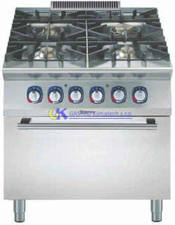 Plynový sporák s elektrickou troubou Electrolux E9GCGH4CE0