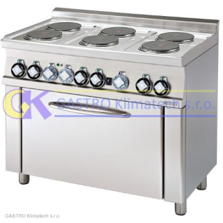  Elektrický sporák s troubou CF6 610 ET