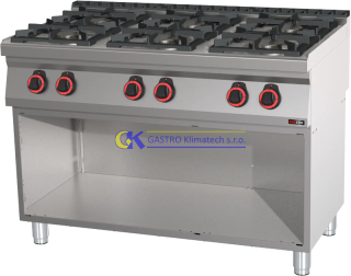 Plynový sporák RedFox SPB 70/120 G (vyšší výkon)