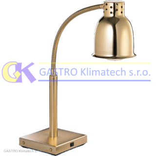  Infra-lampa Scholl I. - zlatá