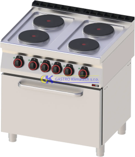 Elektrický sporák s troubou RedFox SPT 70/80 21 E