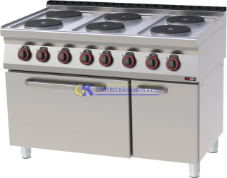 Elektrický sporák s troubou RedFox SPT 70/120 21 E