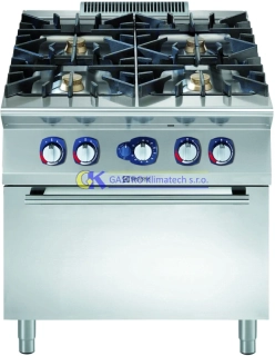 Plynový sporák s troubou Electrolux E9GCGH4CGM